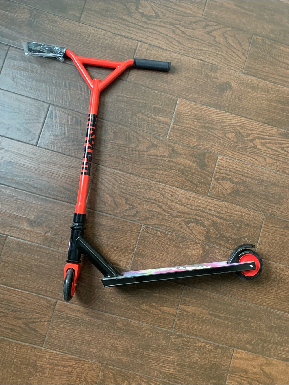 Red and Black Scooter